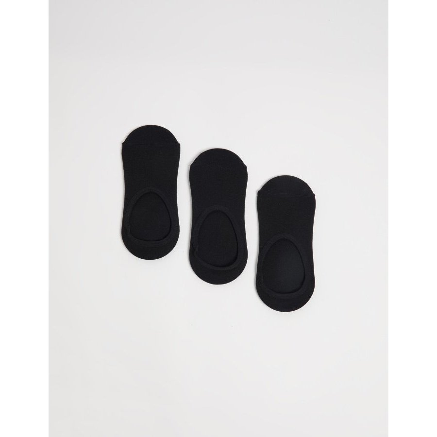 Pack 3 calcetines técnico negro talla 36-41
