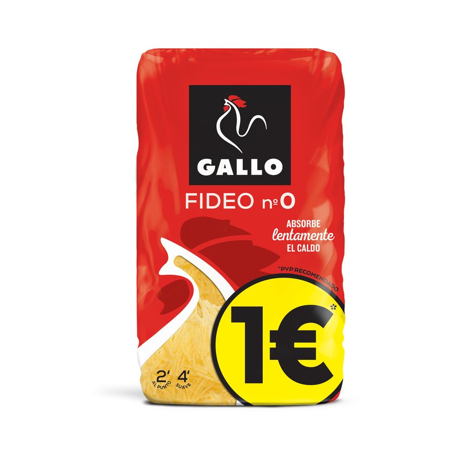 Fideo nº0 GALLO bolsa 400 g