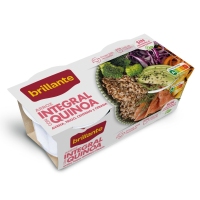 Arroz integral con quinoa BRILLANTE vasito 2x125 g