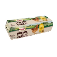 Huevos camperos COREN M/L 12 unidades  (LIBRES DE JAULA)