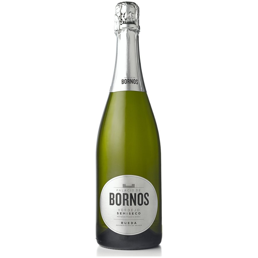 Vino espumoso semi seco PALACIO DE BORNOS botella 75 cl.