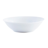 Ensaladera 23 cm blanca porcelana BASIC