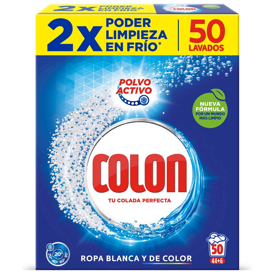 Detergente polvo COLON 50 dosis
