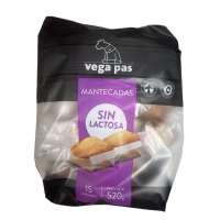 Mantecadas VEGA PAS sin lactosa 15 unidades 520 g