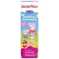 Dentífrico LICOR DEL POLO 0-6 anos frutos vermellos 50 ml