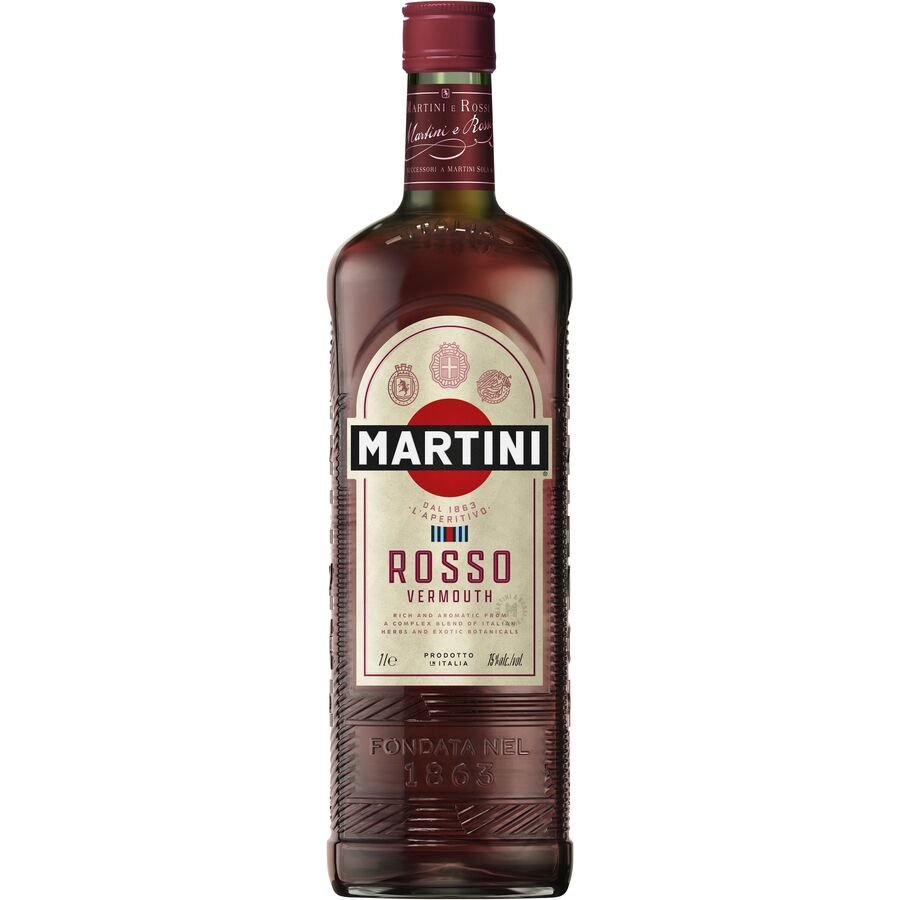 Vermouth MARTINI rojo botella 1 l