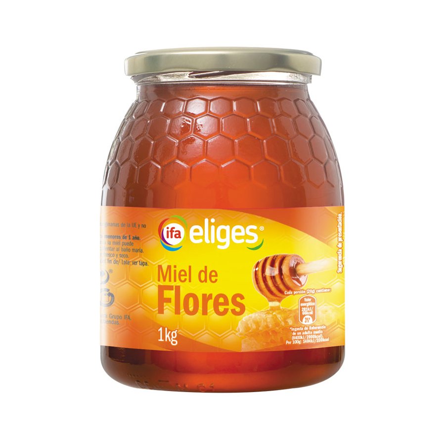 Miel de flores IFA ELIGES tarro 1 kg