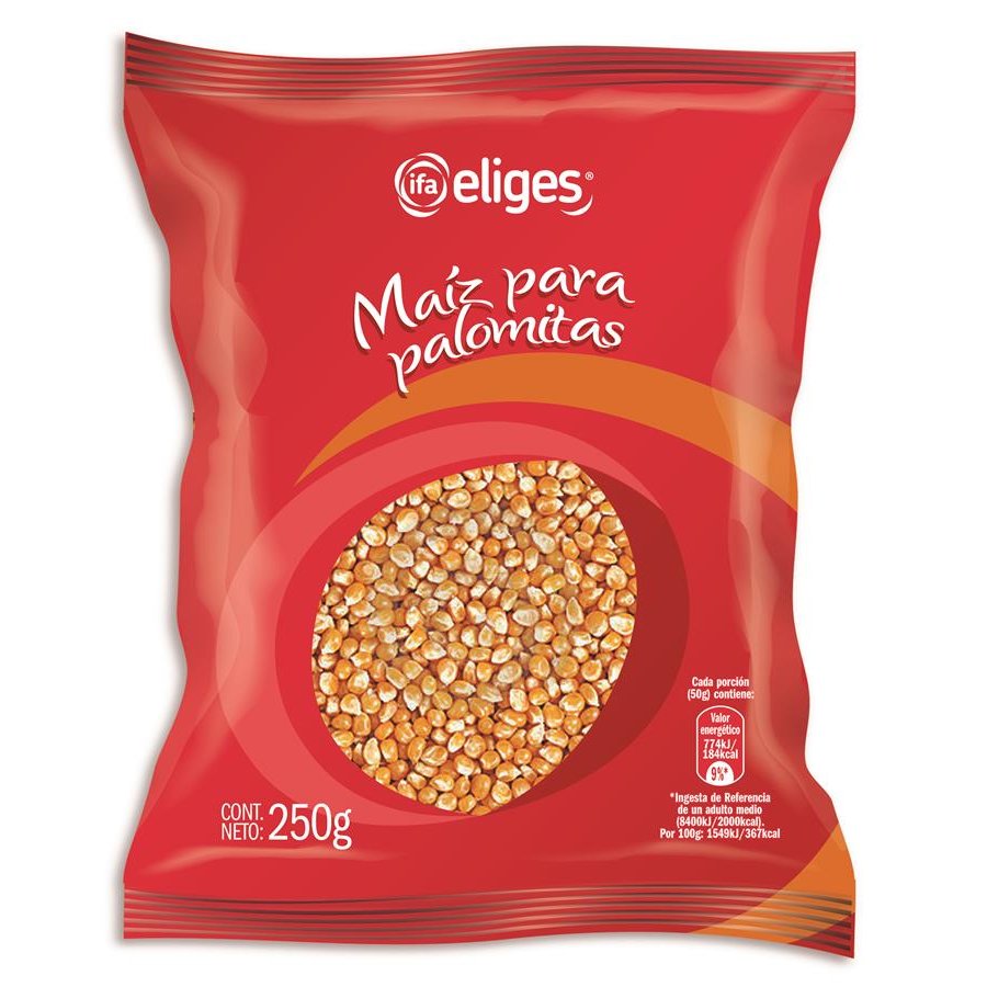 Maiz palomitas IFA ELIGES bolsa 250 grs