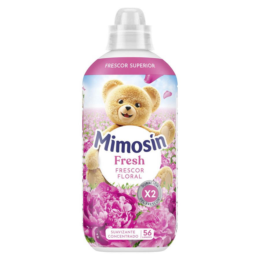 Imagen de Suavizante concentrado MIMOSIN fresh frescor floral 56 lavados 952 ml
