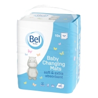 Cambiador desechable BEL BABY paquete 10 unidades