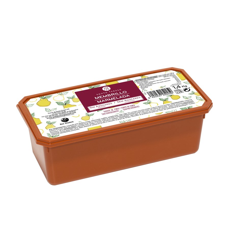 Carne de membrillo SANTA TERESA sin azúcares añadidos kilo