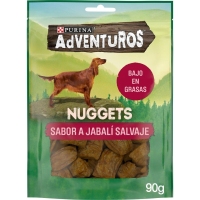 Snack perro PURINA ADVENTUROS nuggets jabali 90 g