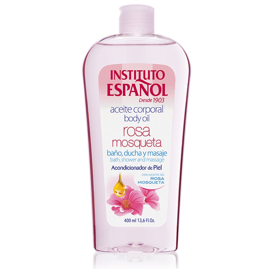 Aceite corporal INSTITUTO ESPAÑOL rosa mosqueta 400 ml