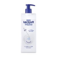 Leite corporal nutritiva LACTOVIT pel normal e seca 400 ml