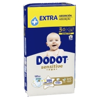 Pañal DODOT Sensitive Extra T3 7-11 kg 56 unidades
