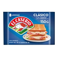 Queso EL CASERIO Clásico 8 lonchas 150 g