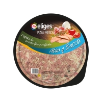 Pizza fresca IFA ELIGES atún e touciño entrefebrado 400 g