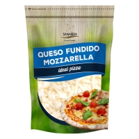 Queso rallado Mozzarella SANABRIA Fundido Especial Pizza bolsa 150 g