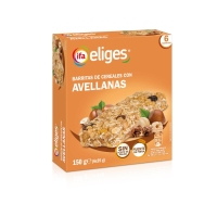 Barriñas de cereais con abelás IFA ELIGES 6X25 g