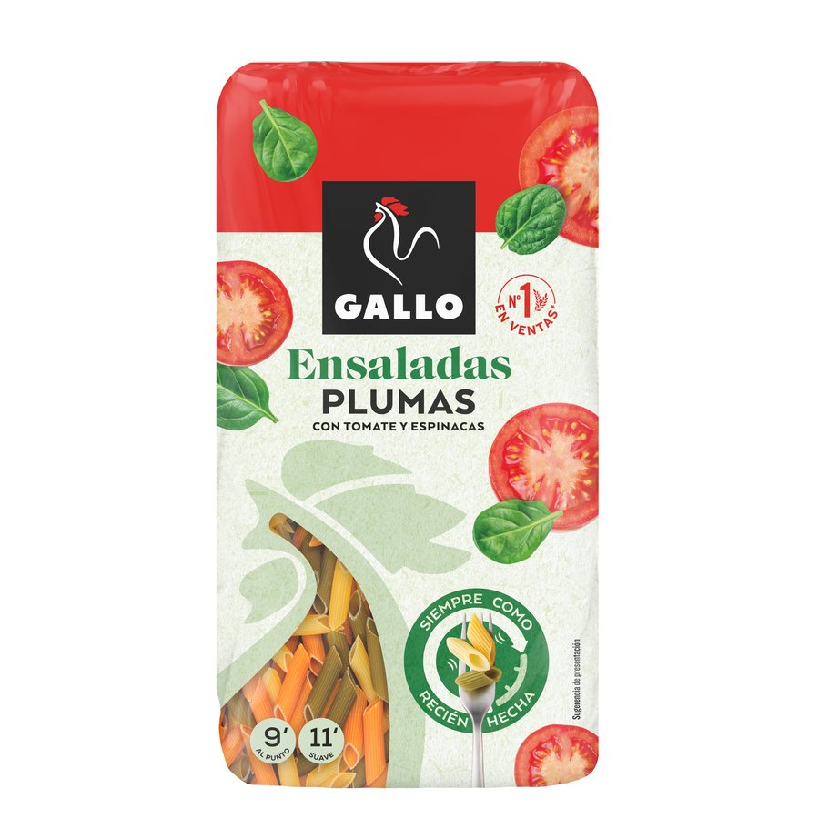 Plumas vegetales GALLO ensaladas 450 g