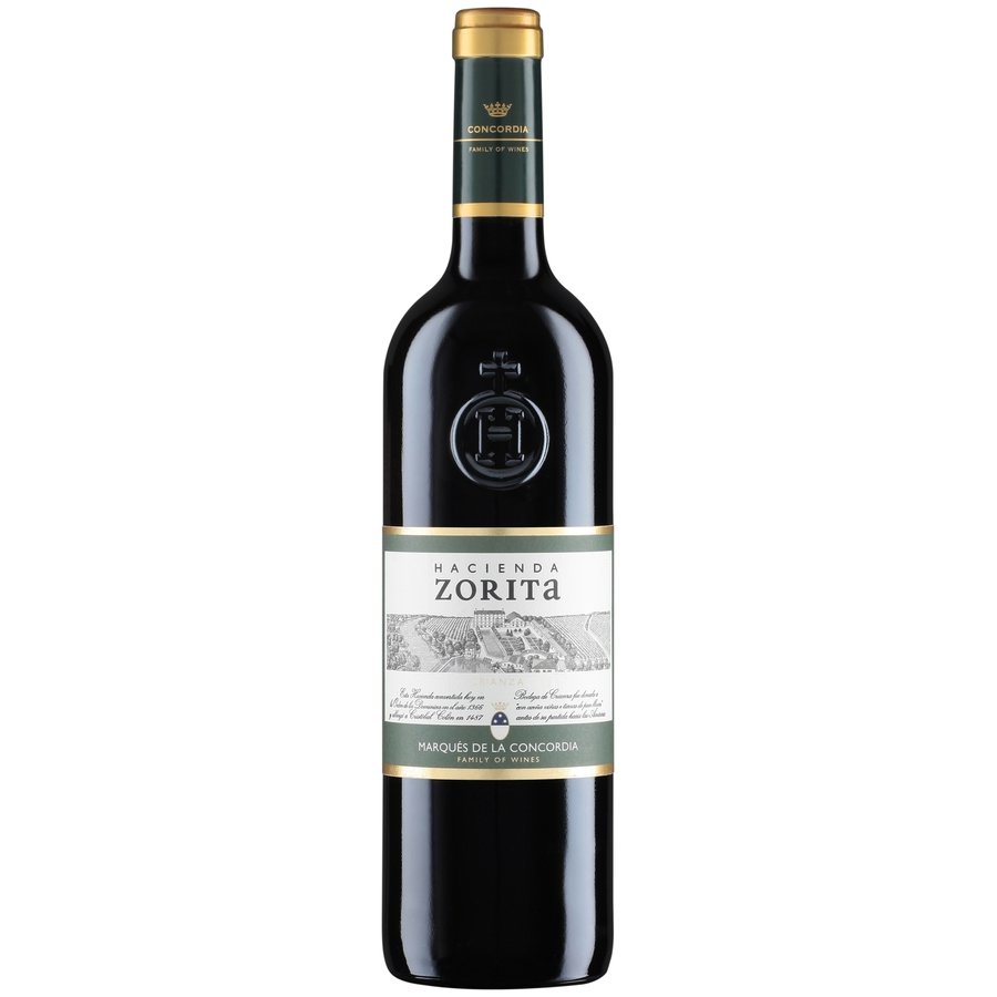 Vino tinto D.O.Arribes del Duero HACIENDA ZORITA Crianza botella 75 cl