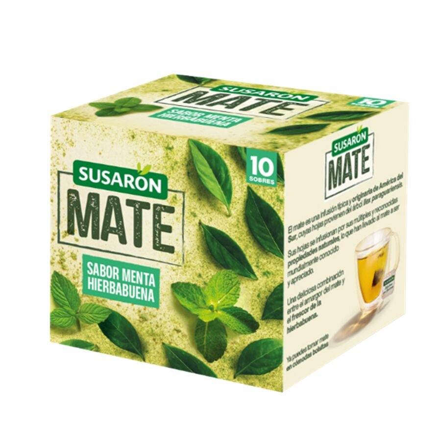 Infusión mate SUSARON menta hierbabuena 10 sobres