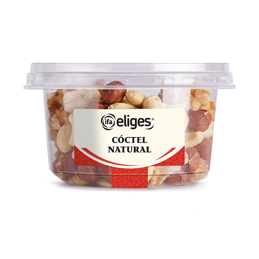 Coctel frutos secos crudos IFA ELIGES tarrina 200g