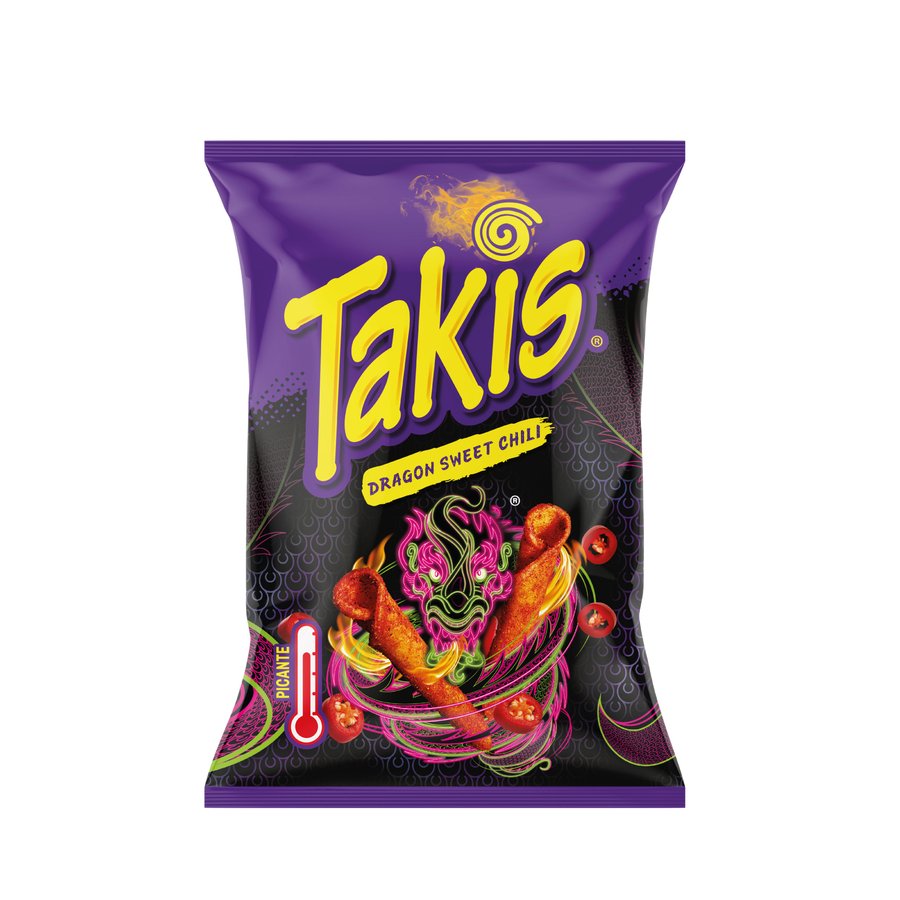 Aperitivos TAKIS Dragón Sweet Chili 130 g