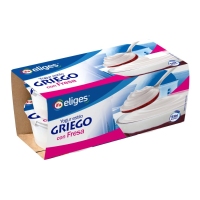 Yogur griego IFA ELIGES capa de fresa 4X125 g