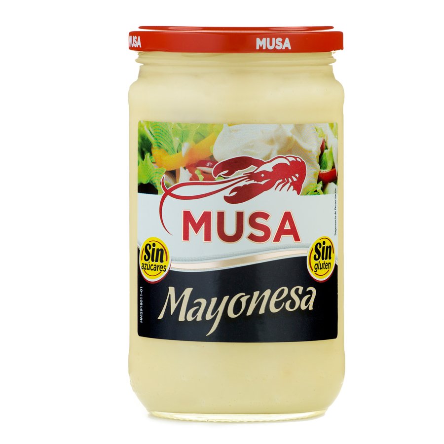 Mayonesa MUSA frasco 540 ml