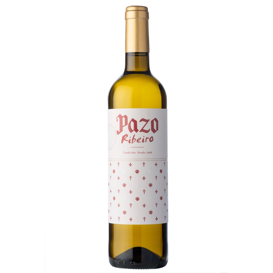 Vino blanco D.O.Ribeiro PAZO botella 75 cl