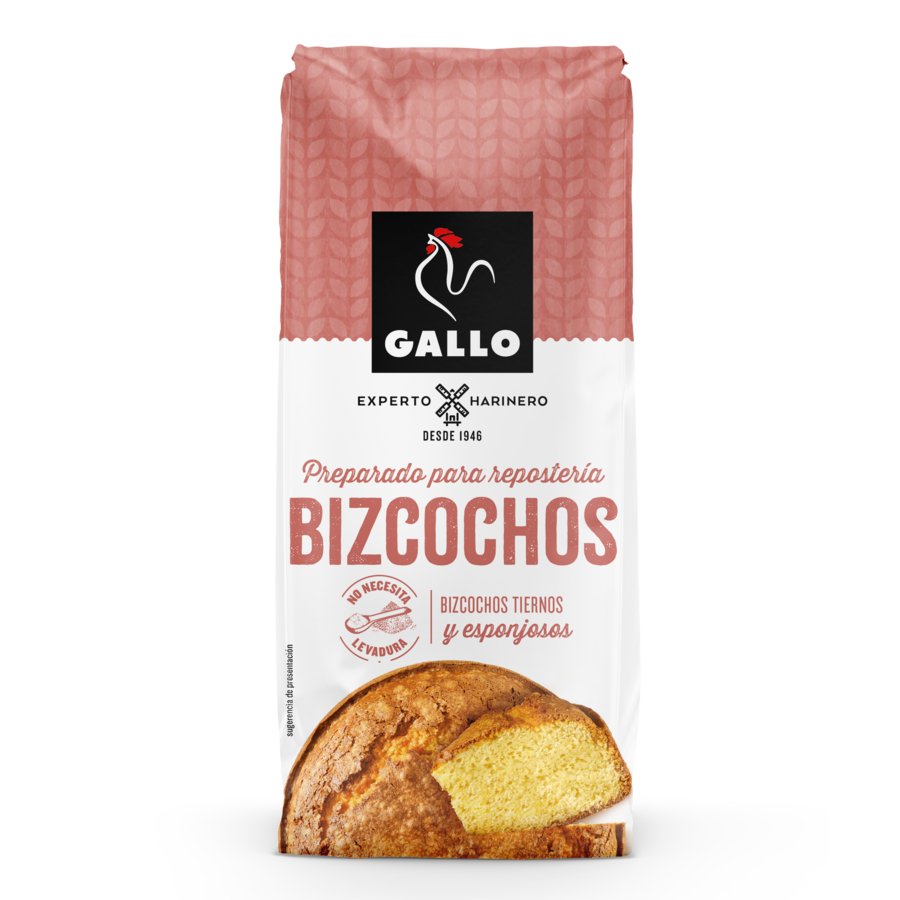 Preparado para repostería bizcochos GALLO 1 kg