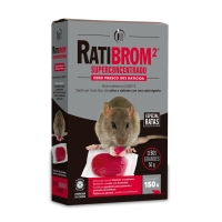Raticida RATIBROM 2 cebo fresco superconcentrado ratas 150 g