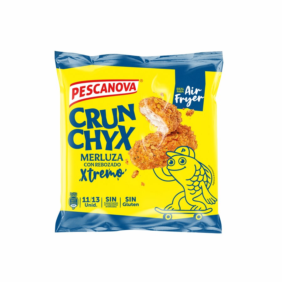 Merluza rebozada PESCANOVA Crunchyx 400 g