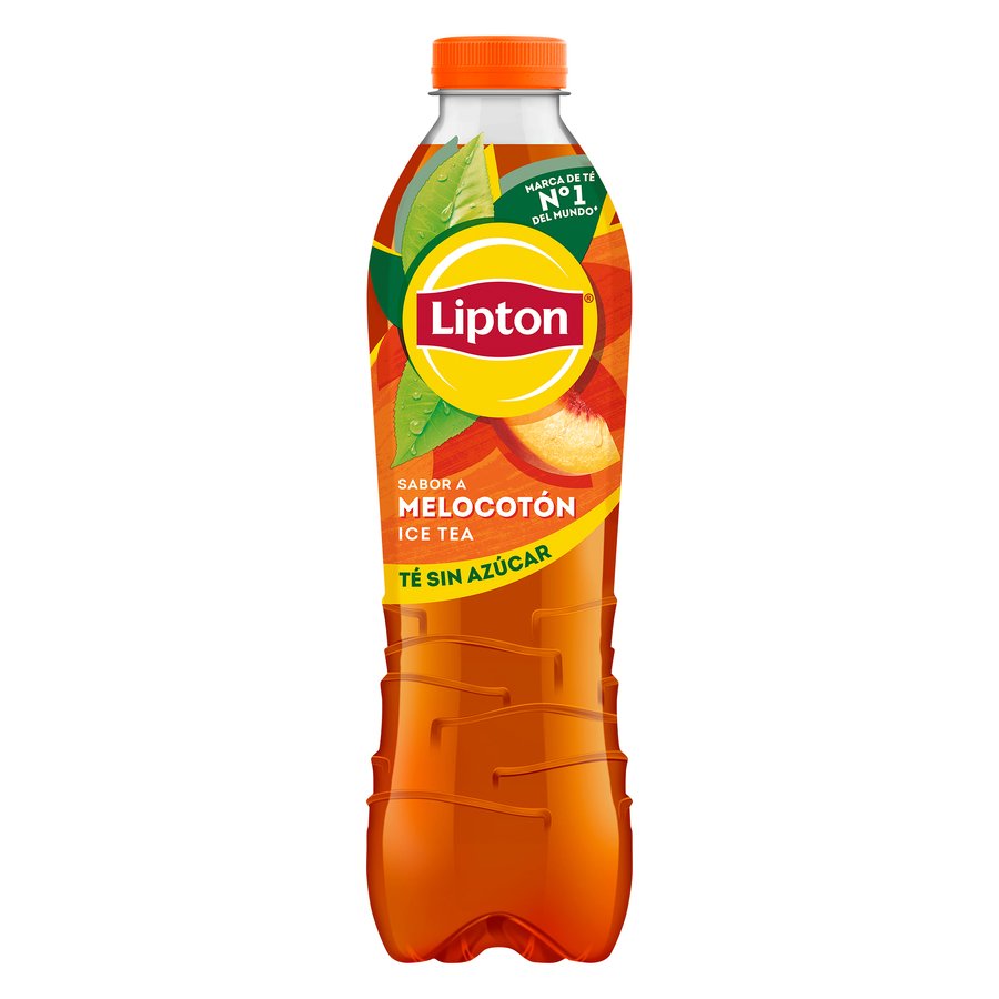 Refresco té LIPTON melocotón Zero pet 1 l