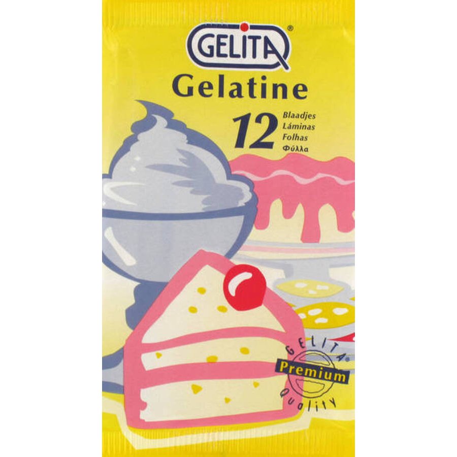 Gelatina GELITA en láminas estuche 20 g