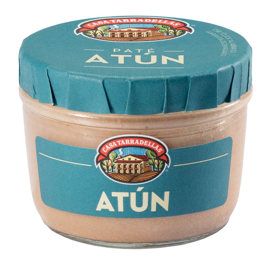 Paté atún TARRADELLAS tarro 125 g