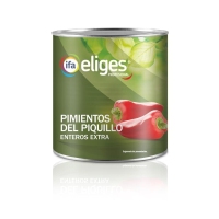 Pimientos piquillo enteros IFA ELIGES Extra 1,9 k pne.