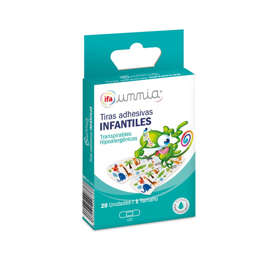 Tiras adhesivas infantiles IFA UNNIA 20 unidades
