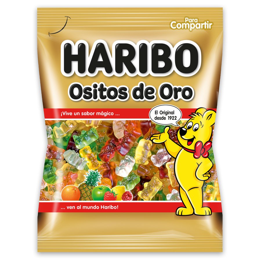 Caramelos goma HARIBO Ositos de Oro bolsa 150 g