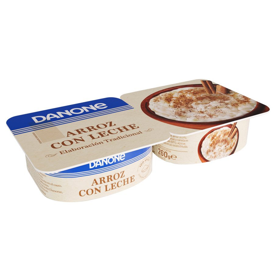 Arroz con leche DANONE pack 2x130 g
