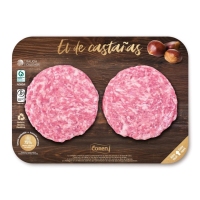 Hamburguesas de cerdo COREN SELECTA bandeja 250 g