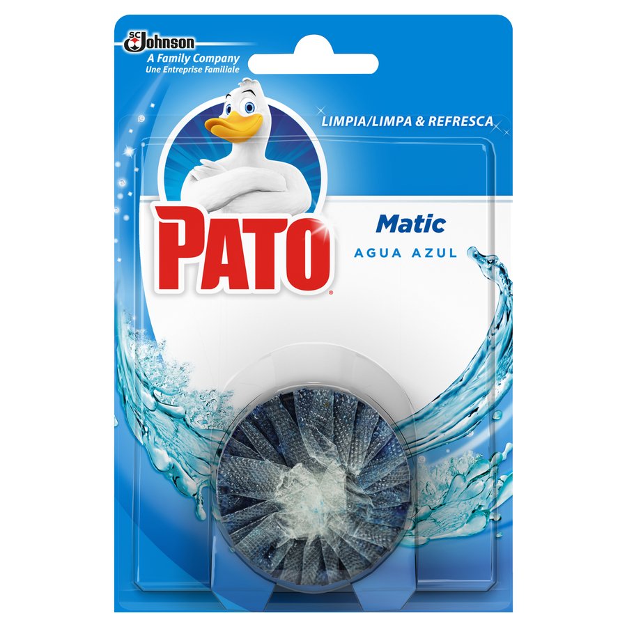 Limpia inodoro PATO-matic pastilla azul 50 g
