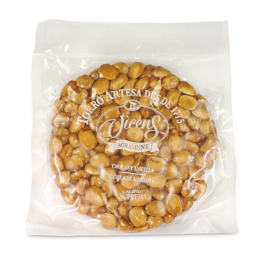 Torta VICENS artesanal guirlache almendra 200 g