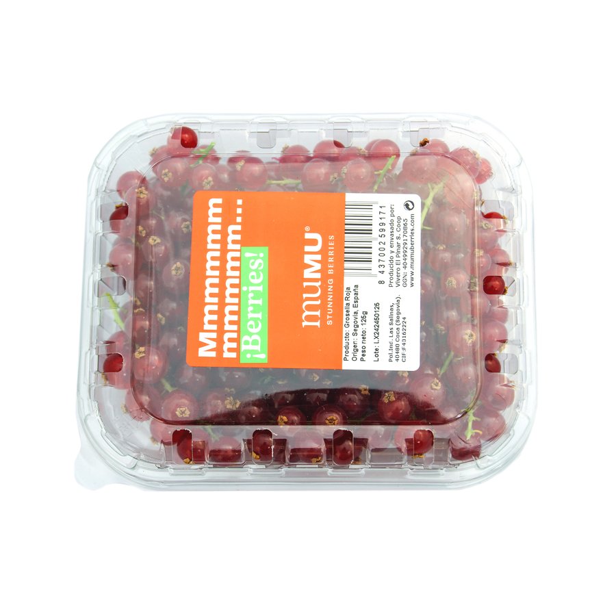 Grosella roja bandeja 125 g