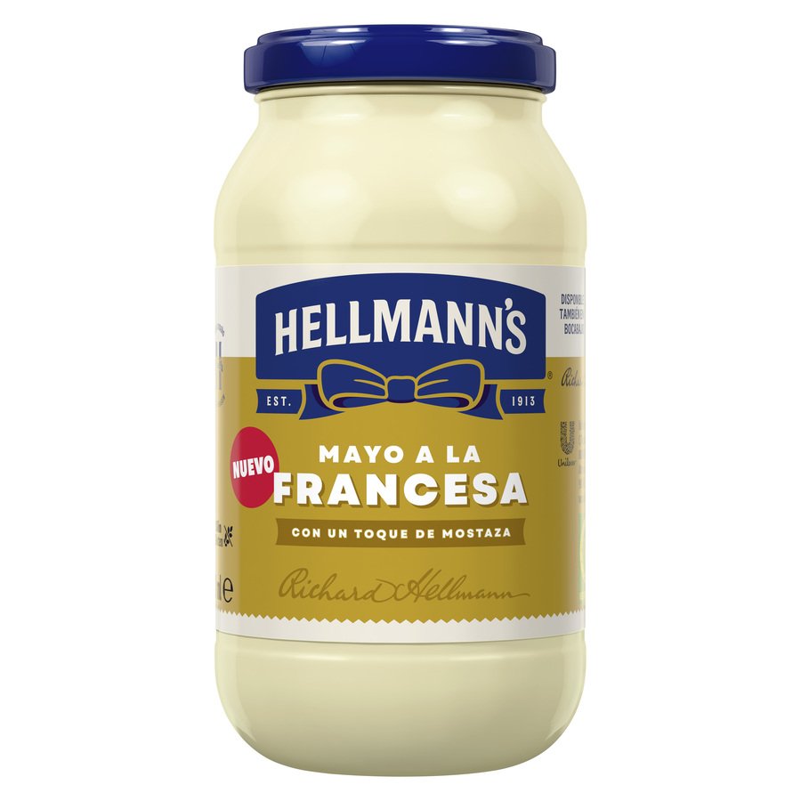Salsa mayo HELLMANN'S a la francesa 340 ml