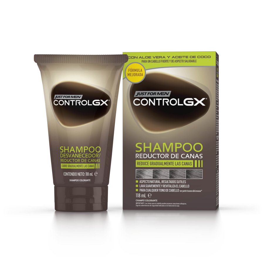 Champú reductor de canas JUST FOR MEN Control-GX 118 ml