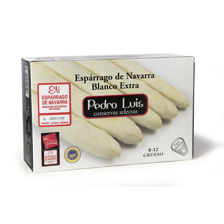 Espárrago blanco PEDRO LUIS 8/12 lata 250 pne
