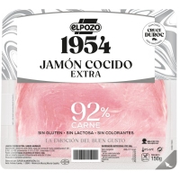 Jamón cocido extra duroc ELPOZO 1954 150 g