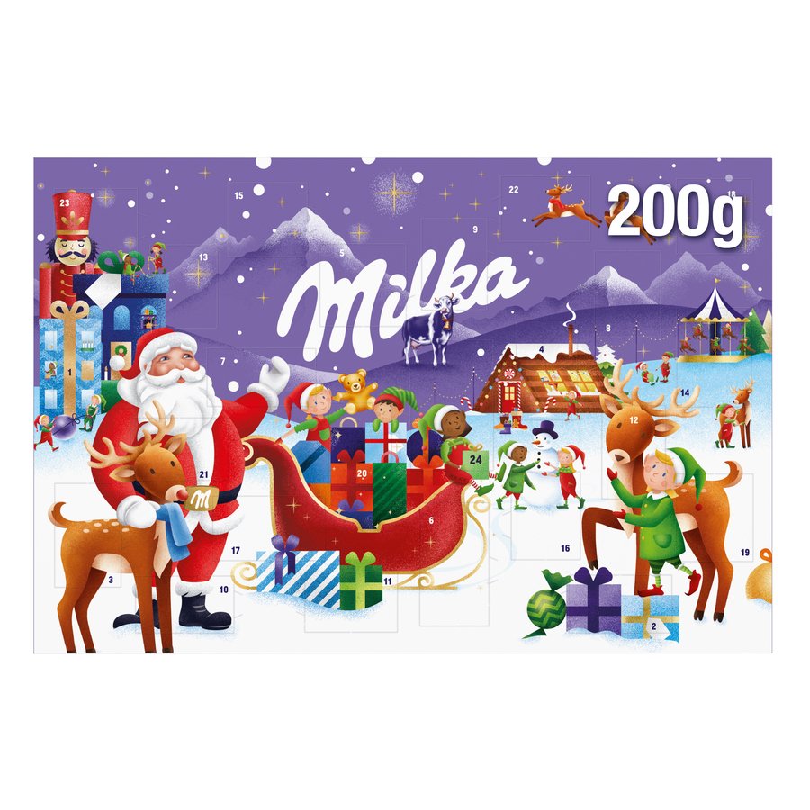Calendario adviento MILKA 200 g